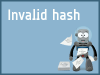 invalid hash invalid hash