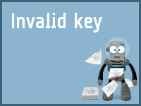invalid key invalid key