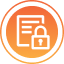 Data Loss Prevention (DLP) - outline icon